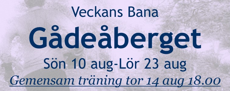 image: Veckans Bana Gådeåberget